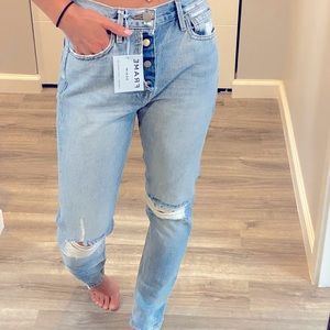 FRAME DENIM COTTON  Rigid RE-release Le original / straight / skinny/ girlfriend